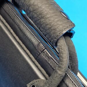 Castillo 6×12 Black Leather w/ Bullhide Pockets & Accents - Image 16