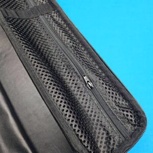 Castillo 6×12 Black Leather w/ Bullhide Pockets & Accents - Image 8