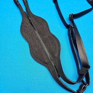 Castillo 6×12 Black Leather w/ Bullhide Pockets & Accents - Image 9