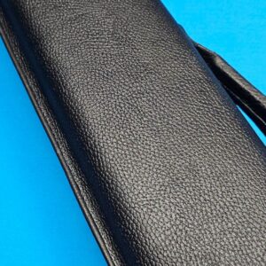 Castillo 3x5 Black Leather & Bullhide - Image 10