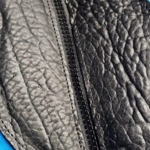 Castillo 3x5 Black Leather & Bullhide - Image 11