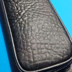Castillo 3x5 Black Leather & Bullhide - Image 18