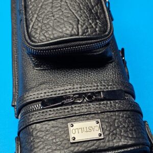 Castillo 3x5 Black Leather & Bullhide - Image 19