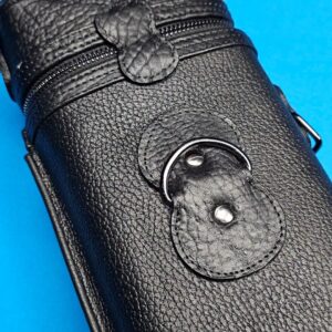 Castillo 3x5 Black Leather & Bullhide - Image 20