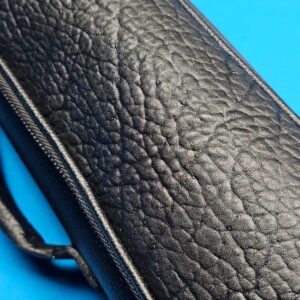 Castillo 3x5 Black Leather & Bullhide - Image 3