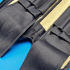 Castillo 4x8 Black Leather w/ Bullhide - Image 25