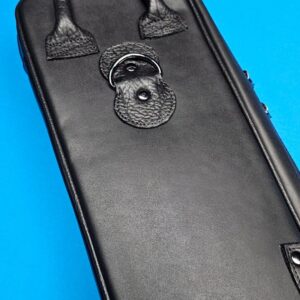 Castillo 4x8 Black Leather w/ Bullhide - Image 8