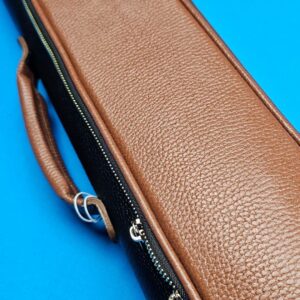 Castillo 2×4 Black & Cognac Leather "Duro Premium" Zip Top - Image 18