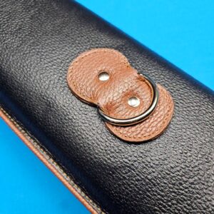 Castillo 2×4 Black & Cognac Leather "Duro Premium" Zip Top - Image 5