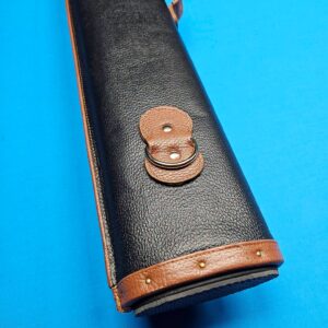 Castillo 2×4 Black & Cognac Leather "Duro Premium" Zip Top - Image 6