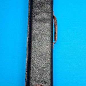 Castillo 3x5 Black Pebbled Leather/Honey Brown - Image 3