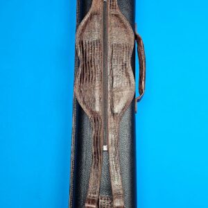 Castillo 3x5 Black Pebbled Leather/Honey Brown - Image 6