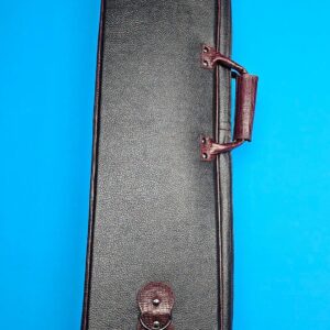 Castillo 6x12 Black Leather w/ Wine Stitching - Image 19