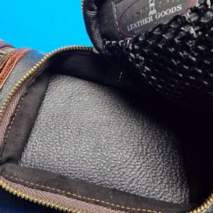 Castillo 4x8 Black Leather & Cognac w/ Lizard - Image 11