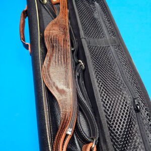 Castillo 4x8 Black Leather & Cognac w/ Lizard - Image 12