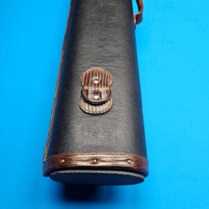Castillo 4x8 Black Leather & Cognac w/ Lizard - Image 18