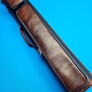Castillo 4x8 Black Leather & Cognac w/ Lizard - Image 19