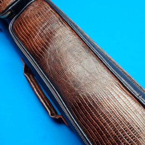Castillo 4x8 Black Leather & Cognac w/ Lizard - Image 25