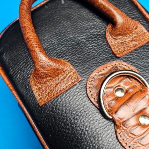 Castillo 4x8 Black Leather w/ Cognac - Image 18