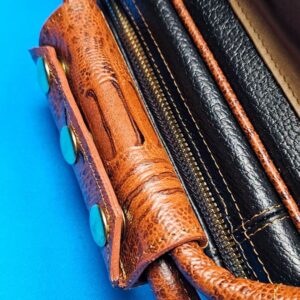 Castillo 4x8 Black Leather w/ Cognac - Image 19