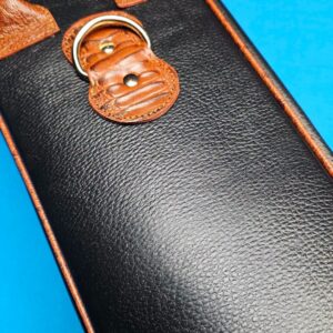 Castillo 4x8 Black Leather w/ Cognac - Image 22