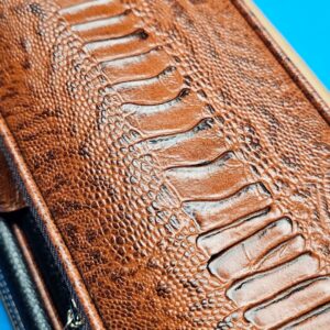 Castillo 4x8 Black Leather w/ Cognac - Image 4