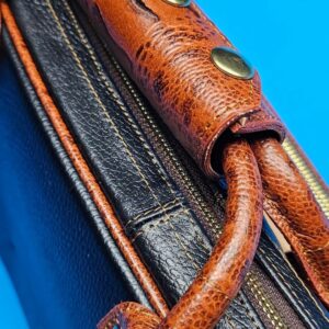 Castillo 4x8 Black Leather w/ Cognac - Image 5