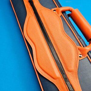 Castillo 4x8 Blue & Orange Leather
