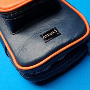 Castillo 4x8 Blue & Orange Leather - Image 17