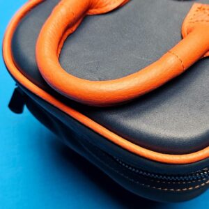 Castillo 4x8 Blue & Orange Leather - Image 9