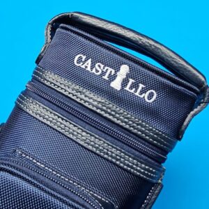 Castillo 2x4 Blue w/ White Stitching