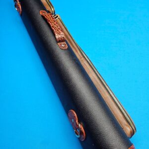 Castillo 4×8 Black Leather & Cognac w/ Embossed Gator - Image 22
