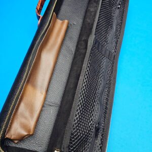 Castillo 4×8 Black Leather & Cognac w/ Embossed Gator - Image 26