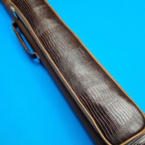Castillo 3×5 Honey Brown Leather & Chocolate Lizard - Image 3