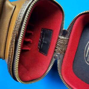 Castillo 3×5 Honey Brown Leather & Chocolate Lizard - Image 6