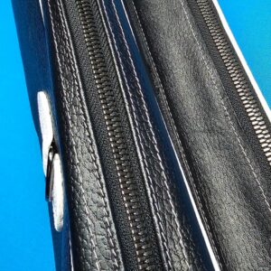 Castillo 4x8 Pebbled Black & White Leather - Image 14