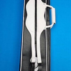 Castillo 4x8 Pebbled Black & White Leather - Image 18