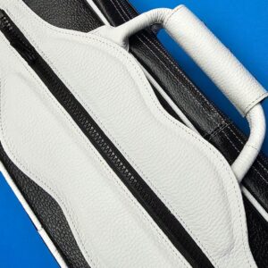 Castillo 4x8 Pebbled Black & White Leather - Image 19