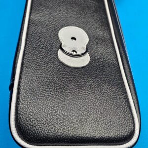 Castillo 4x8 Pebbled Black & White Leather - Image 23