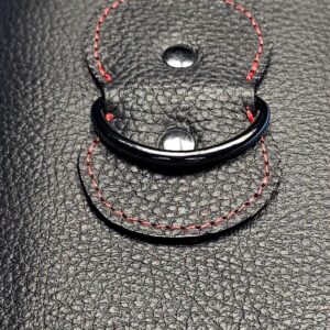 Castillo 4x8 Black Leather w/ Red Stitching - Image 22