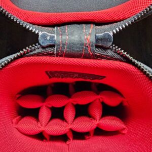 Castillo 4x8 Black Leather w/ Red Stitching - Image 26