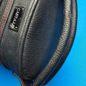 Castillo 4x8 Black Leather w/ Red Stitching - Image 27