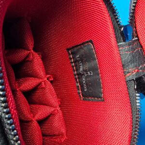Castillo 4x8 Black Leather w/ Red Stitching - Image 5