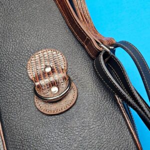 Castillo 4x8 Black Leather w/ Cognac - Image 21