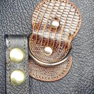 Castillo 4x8 Black Leather w/ Cognac - Image 22
