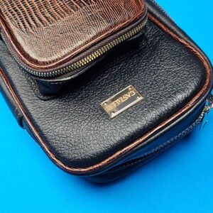 Castillo 4x8 Black Leather w/ Cognac - Image 4