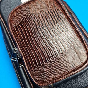 Castillo 4x8 Black Leather w/ Cognac - Image 8