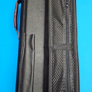 Castillo 3x5 Black/Wine Pebbled Leather - Image 18