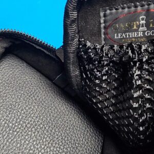 Castillo 3x5 Black/Wine Pebbled Leather - Image 9